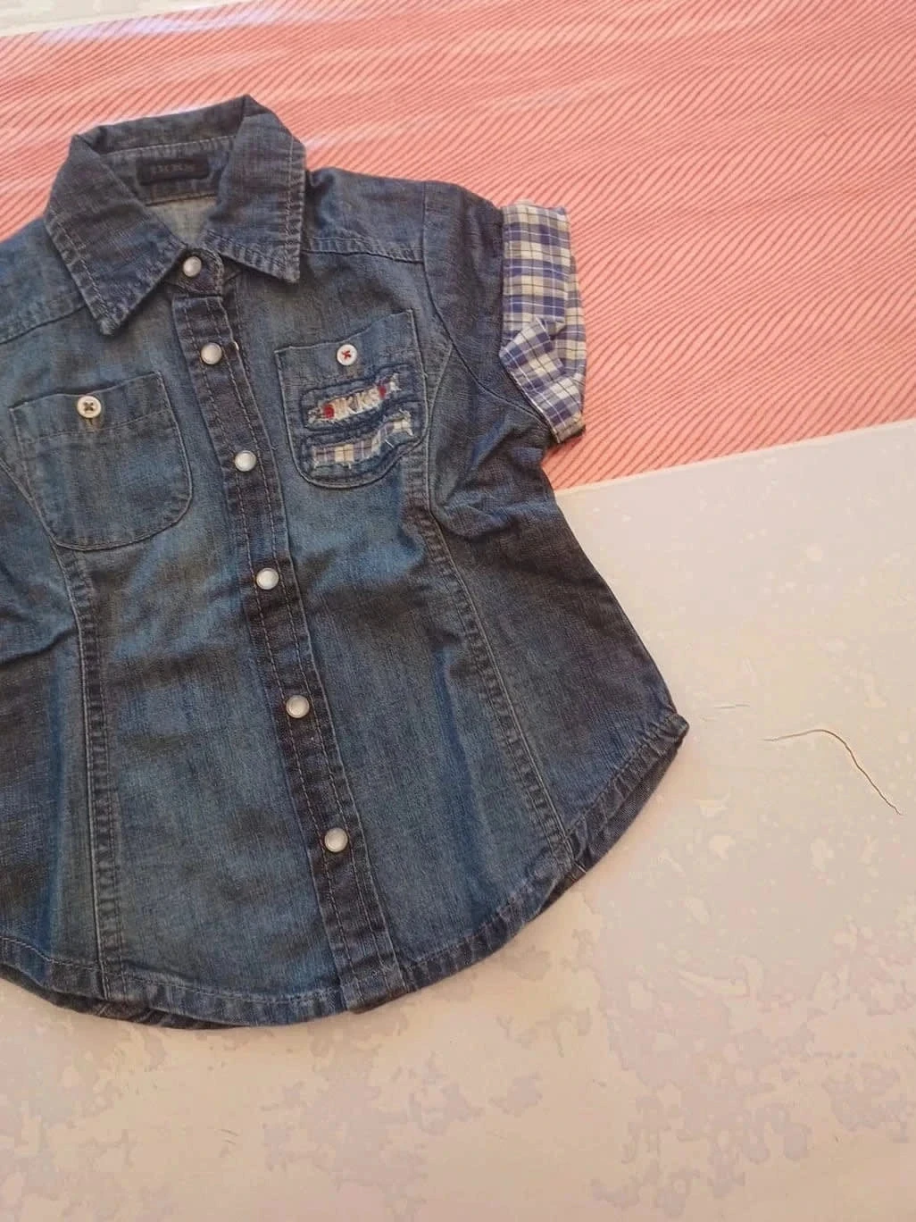 Camisa Jeans IKKS 2 anos – photo 4